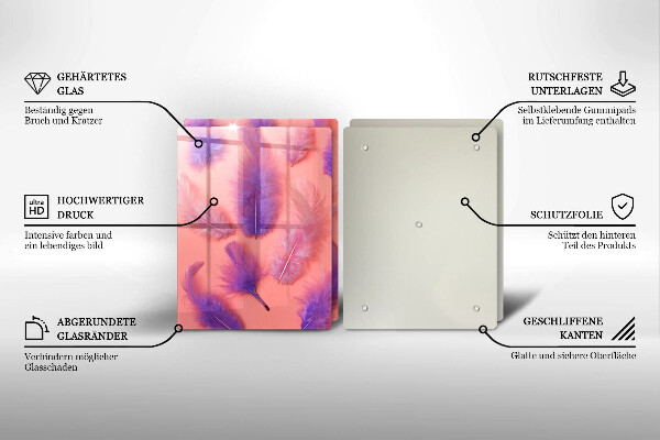 Skydd för spis Fluffiga fjädrar