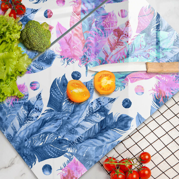 Skydd för spis Boho fjäder illustration