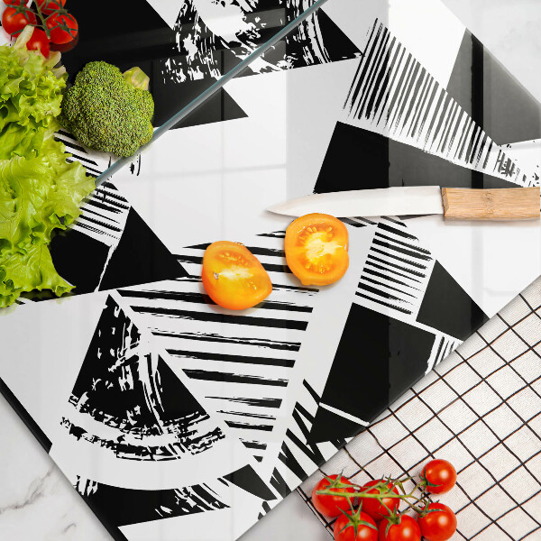 Skydd för spis Geometriska trianglar