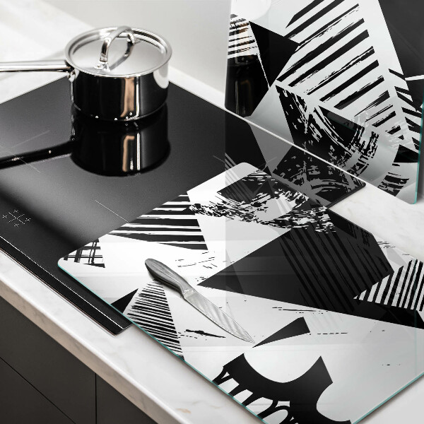 Skydd för spis Geometriska trianglar