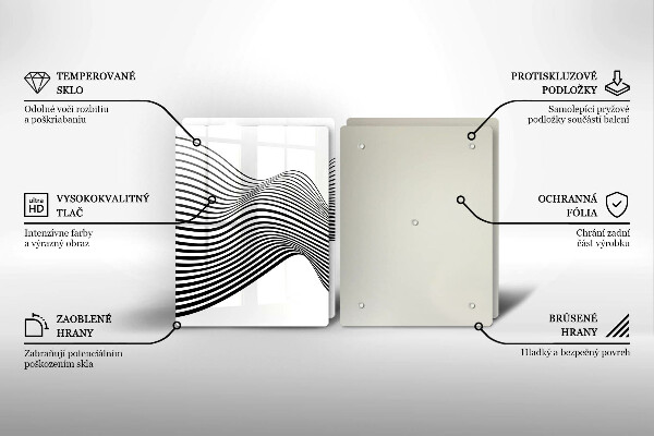 Skydd för spis Linjär abstraktion