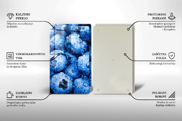 Kokkärlskydd Saftiga blåbär