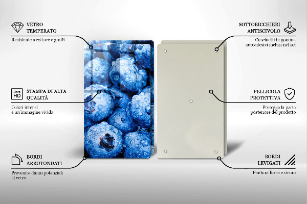 Kokkärlskydd Saftiga blåbär