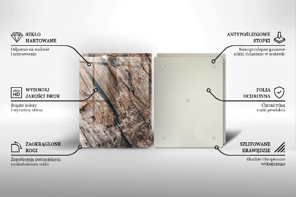 Kokkärlskydd Trästruktur