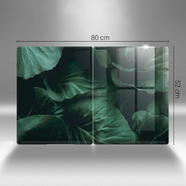 Kokkärlskydd Vilda mörka blad