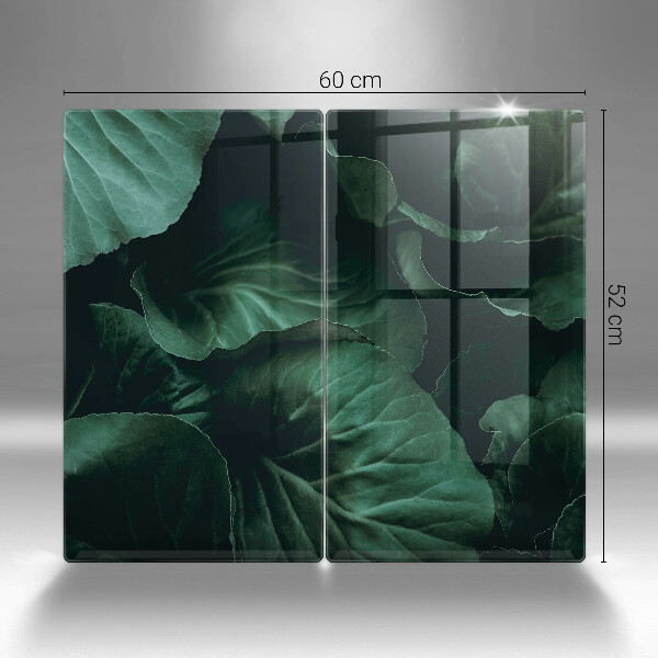 Kokkärlskydd Vilda mörka blad