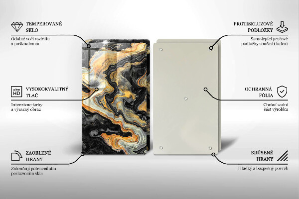 Kokkärlskydd Abstrakt struktur