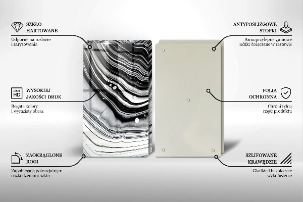 Kokkärlskydd Bläckabstraktion