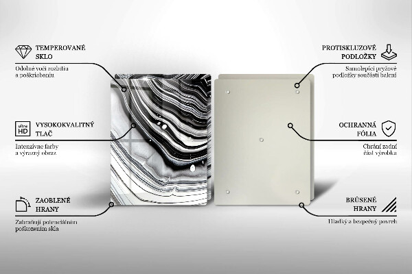 Kokkärlskydd Bläckabstraktion