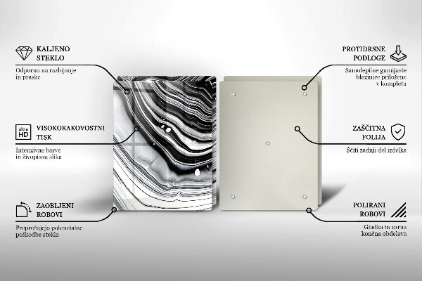 Kokkärlskydd Bläckabstraktion