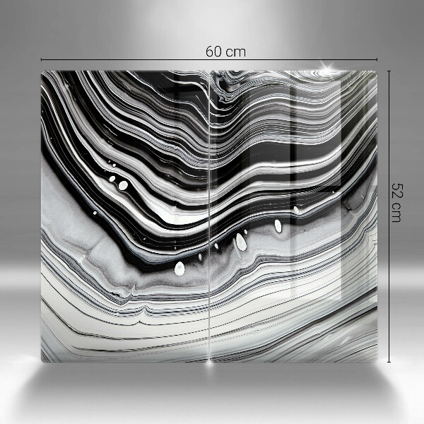 Kokkärlskydd Bläckabstraktion