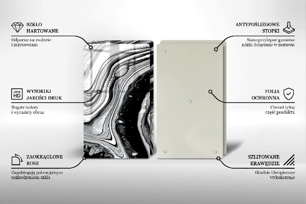 Kokkärlskydd Bläckabstraktion