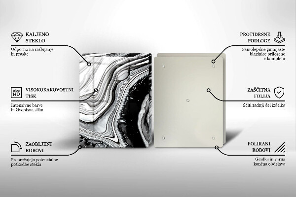 Kokkärlskydd Bläckabstraktion