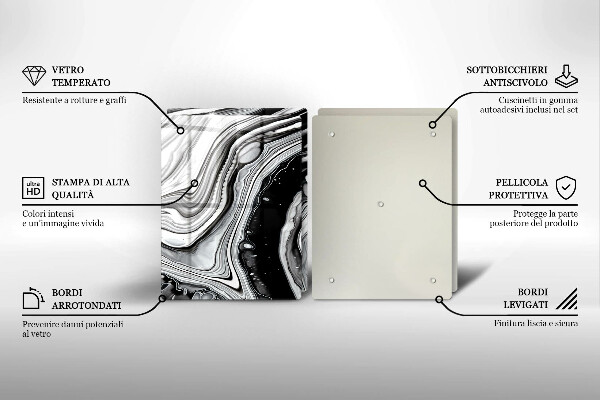 Kokkärlskydd Bläckabstraktion