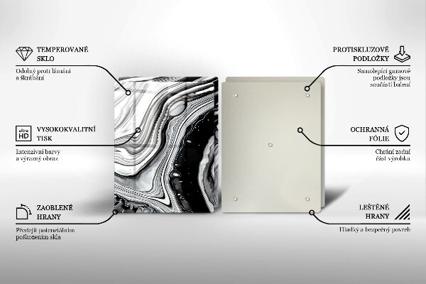 Kokkärlskydd Bläckabstraktion
