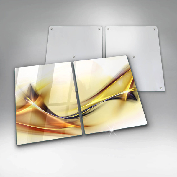 Glashällskydd Abstraktion ljusa linjer