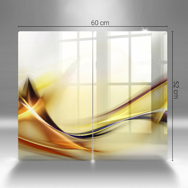 Glashällskydd Abstraktion ljusa linjer