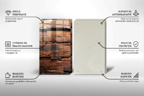 Kokkärlskydd Dekorativa träskivor