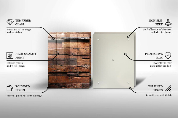 Kokkärlskydd Dekorativa träskivor