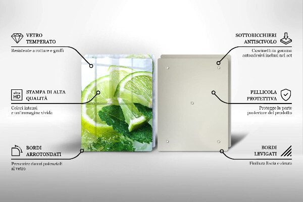 Kokkärlskydd Lime mynta och is