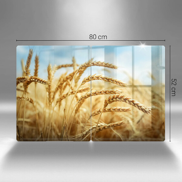 Skydd för induktionsspis Öron av säd på fältet