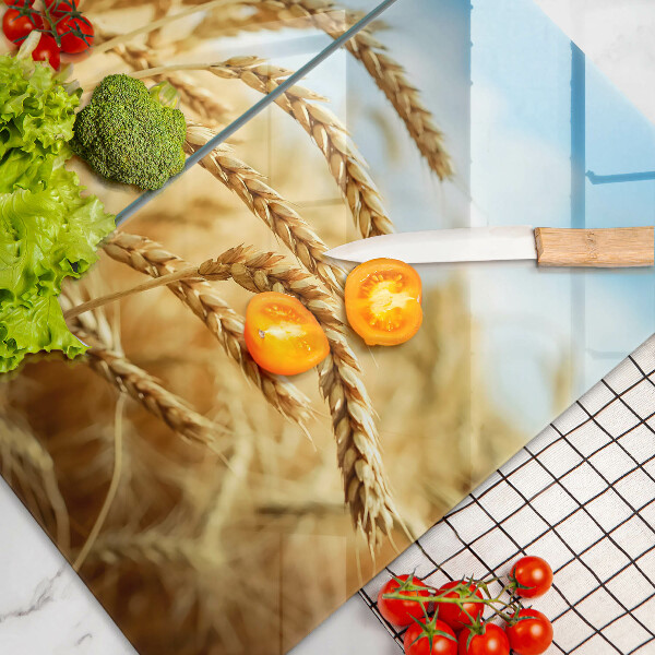 Skydd för induktionsspis Öron av säd på fältet