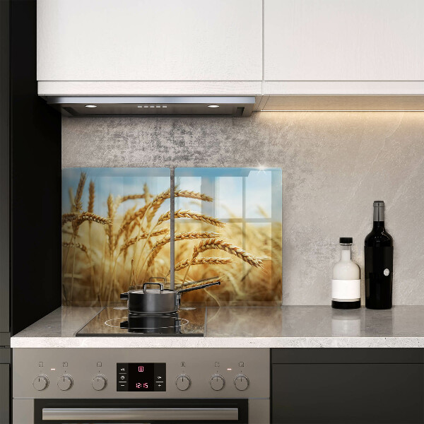 Skydd för induktionsspis Öron av säd på fältet