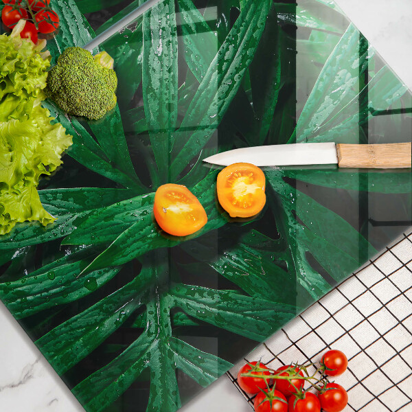 Skydd för spis Växter löv