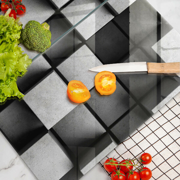 Skyddsplatta för spis 3D Geometri Bakgrund