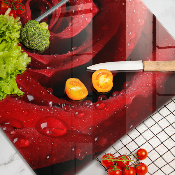 Glashällskydd Rosen blomblad