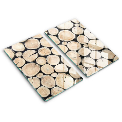 Kokkärlskydd Trästammar