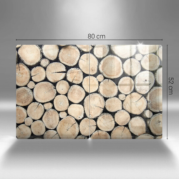 Kokkärlskydd Trästammar