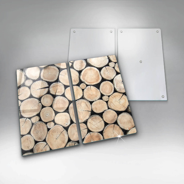 Kokkärlskydd Trästammar