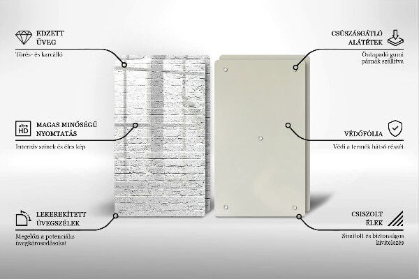 Kokkärlskydd Vägg tegelvägg