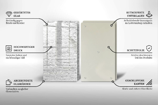 Kokkärlskydd Vägg tegelvägg