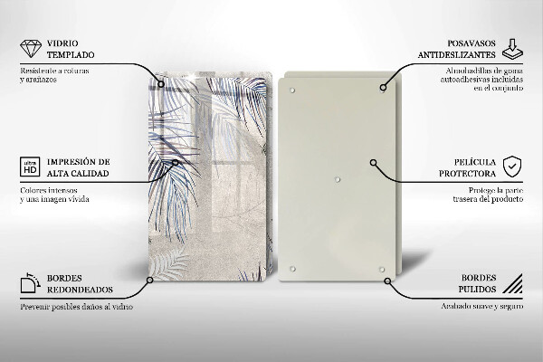 Skydd för spis Subtila blad