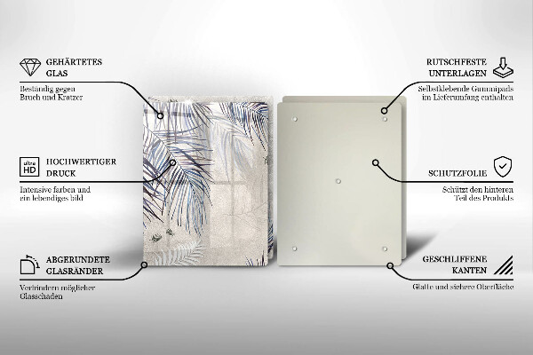 Skydd för spis Subtila blad