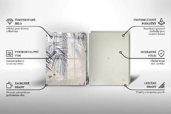 Skydd för spis Subtila blad