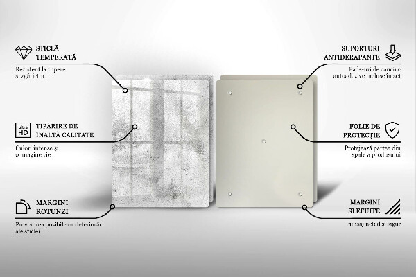 Skydd för spis Betongstruktur