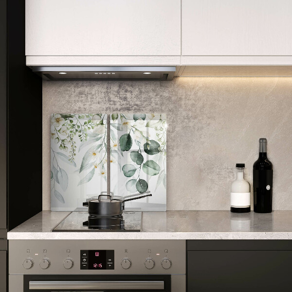 Skydd för spis Akvarellväxter