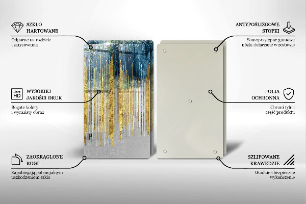 Skydd för spis Designer abstraktion