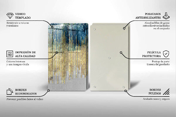 Skydd för spis Designer abstraktion