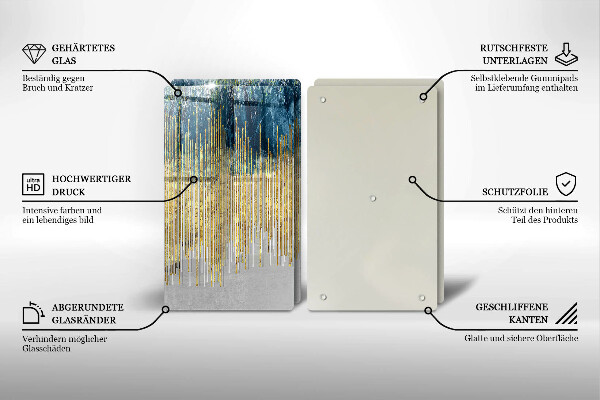 Skydd för spis Designer abstraktion