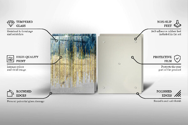 Skydd för spis Designer abstraktion