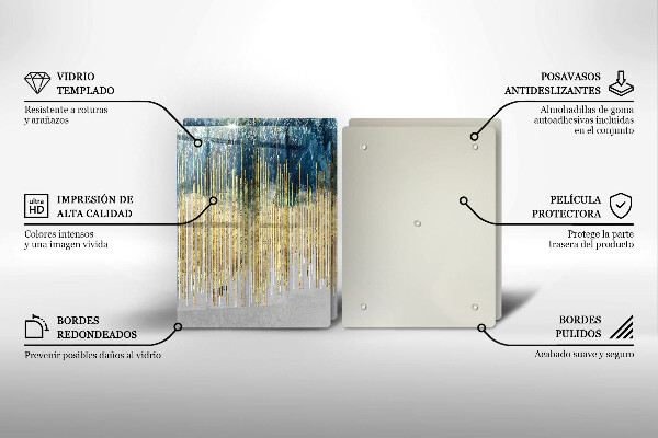 Skydd för spis Designer abstraktion