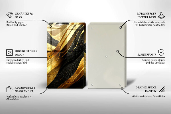 Skydd för spis Elegant abstraktion