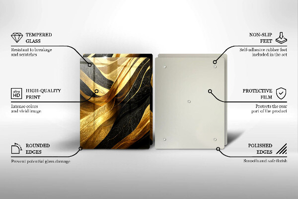 Skydd för spis Elegant abstraktion