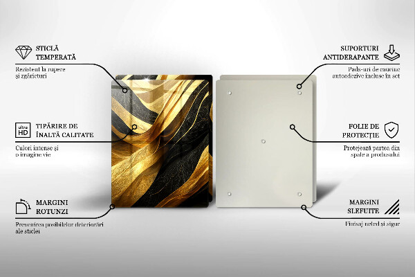 Skydd för spis Elegant abstraktion