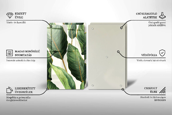 Kokkärlskydd Bananblad