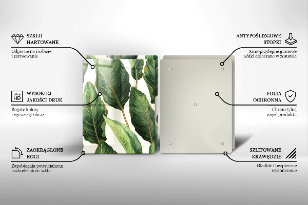 Kokkärlskydd Bananblad